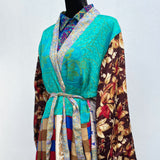 Kimono de Seda India con Listón