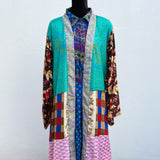 Kimono de Seda India con Listón
