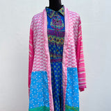 Kimono de Seda India con Listón