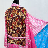 Kimono de Seda India con Listón