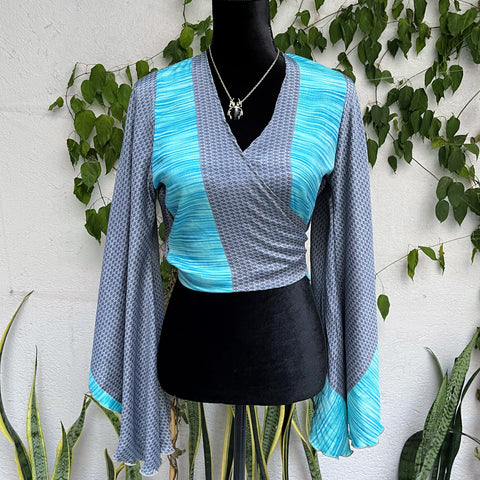 Blusa Gitana y Boho de Seda