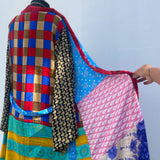 Kimono de Seda India con Listón
