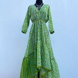 Vestido Bohemio de Seda India (con Defecto)