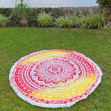 Manta de Mandala de Algodón