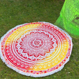 Manta de Mandala de Algodón