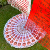 Manta con Mandala de Algodón de la India