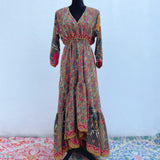 Vestido Bohemio de Seda India