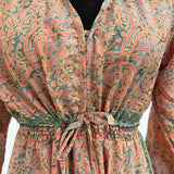 Vestido Bohemio de Seda India