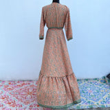 Vestido Bohemio de Seda India