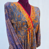 Vestido Bohemio de Seda India