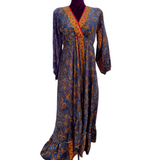 Vestido Bohemio de Seda India