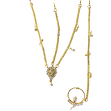 Set de Joyería de India (Tikka y Nath)