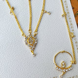 Set de Joyería de India (Tikka y Nath)