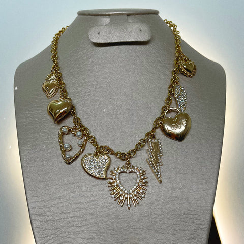 Collar de Pendientes (Acero inoxidable)
