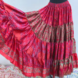 Falda de Seda Con 25 Yardas - Con desgaste en la tela*