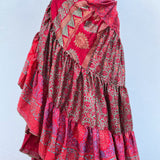 Falda de Seda Con 25 Yardas - Con desgaste en la tela*