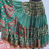 Falda de Seda Con 25 Yardas - Con detalle*