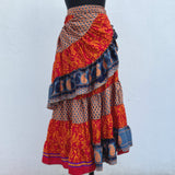 Falda Envolvente de Seda India