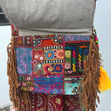 Bolsa hecha Artesanalmente por Gitanos de Asia (Vintage)