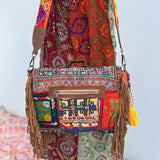 Bolsa hecha Artesanalmente por Gitanos de Asia (Vintage)