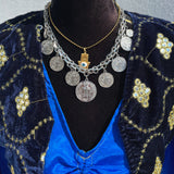 Collar Bohemio de Acero Inoxidable