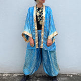 Set Hecho con Satin Brocado Vintage