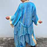 Set Hecho con Satin Brocado Vintage