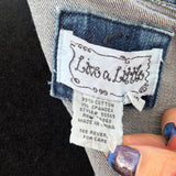 Chamarra Vintage Intervenida con Arte Textil Hecho por Gitanos