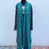 Kimono Mágico Bordado Artesanalmente