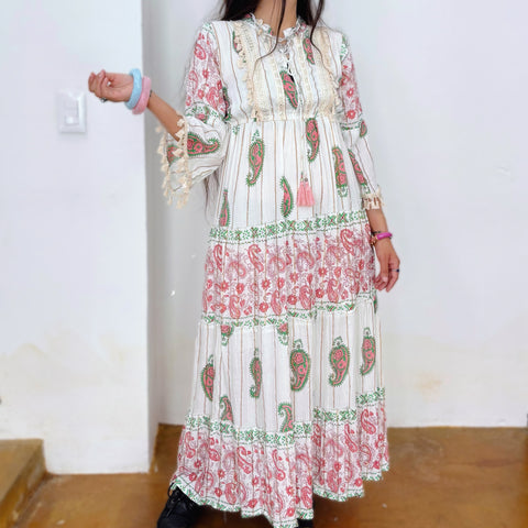 Vestido Bohemio de Rayón