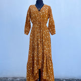 Vestido de Algodón Teñido Artesanalmente