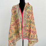 Pañuelo o Dupatta Hecha Artesanalmente