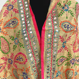 Pañuelo o Dupatta Hecha Artesanalmente