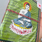 Libreta Reciclada de India Artesanal (Hojas en Blanco)