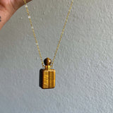 Mágico Collar Perfumero con Ojo de Tigre
