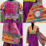 Vestido Vintage y Gitano de Afganistán (Con Defectos)