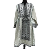 Vestido Vintage de los Baluchi de Asia (Con Desgaste)