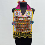 Top, Parche o Decoración Vintage y Gitano de Afganistán (Para la Abundancia)