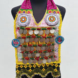 Top, Parche o Decoración Vintage y Gitano de Afganistán (Para la Abundancia)