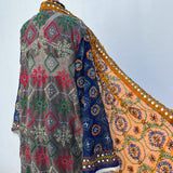 Kimono Mágico Bordado Artesanalmente