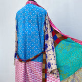 Kimono de Seda India con Listón (Con Detalle)