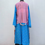 Kimono de Seda India con Listón