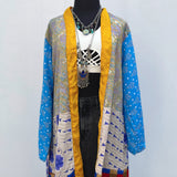 Kimono de Seda India con Listón