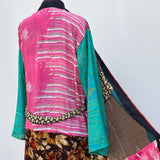 Kimono de Seda India con Listón