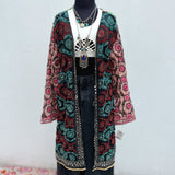 Kimono Mágico Bordado Artesanalmente