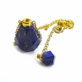 Mágico Collar Perfumero con Piedra Lapislázuli