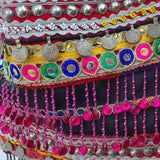 Bolsa Vintage y Gitana con Bordados Artesanales (Tiene Detalles)