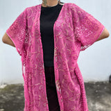 Kimono Vintage Bordado de India