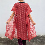 Kimono Vintage Bordado de India
