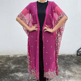 Kimono Vintage Bordado de India